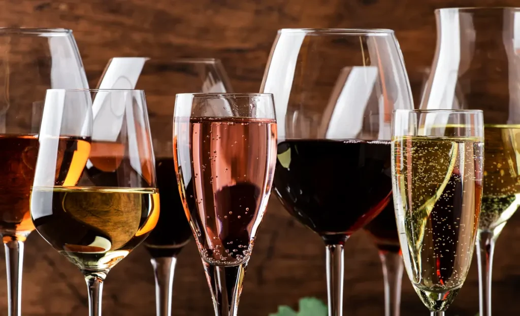 tipos de vino